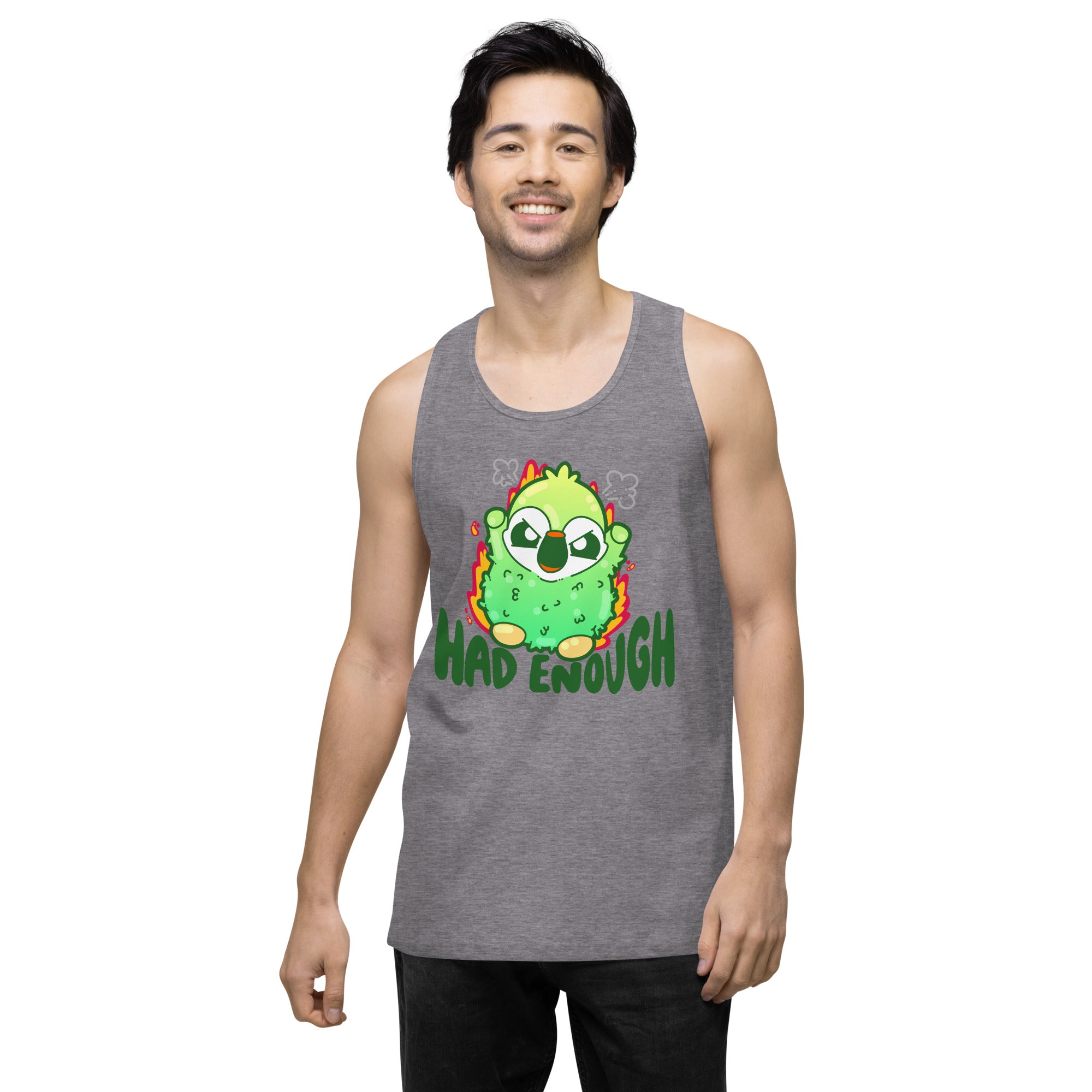 HAD ENOUGH - Premium Tank Top - ChubbleGumLLC