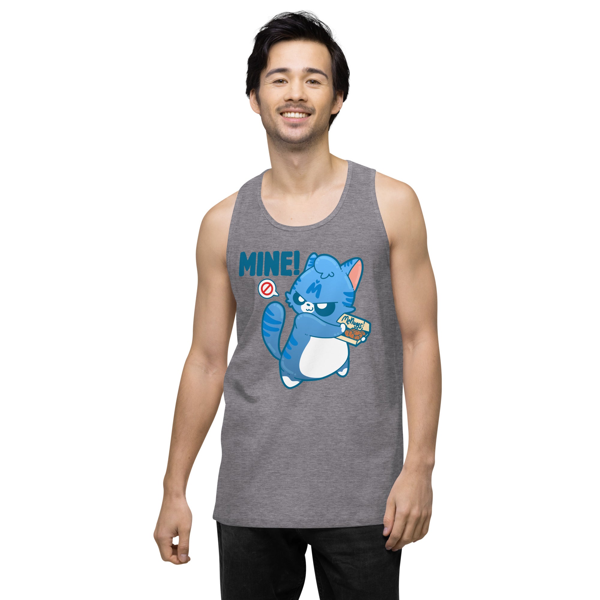 MINE - Premium Tank Top - ChubbleGumLLC