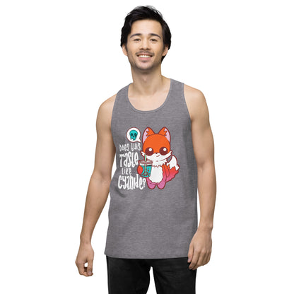 DOES THIS TASTE LIKE CYANIDE - Modded Premium Tank Top - ChubbleGumLLC