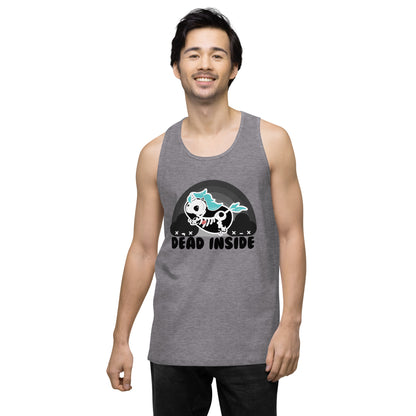 DEAD INSIDE - Premium Tank Top - ChubbleGumLLC