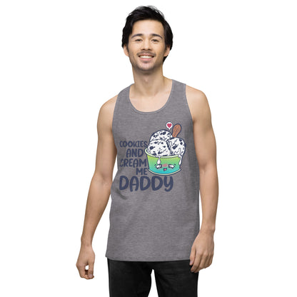 COOKIES AND CREAM ME DADDY - Tank Top - ChubbleGumLLC