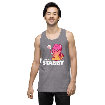 CUTE BUT STABBY - Modified Premium Tank Top - ChubbleGumLLC