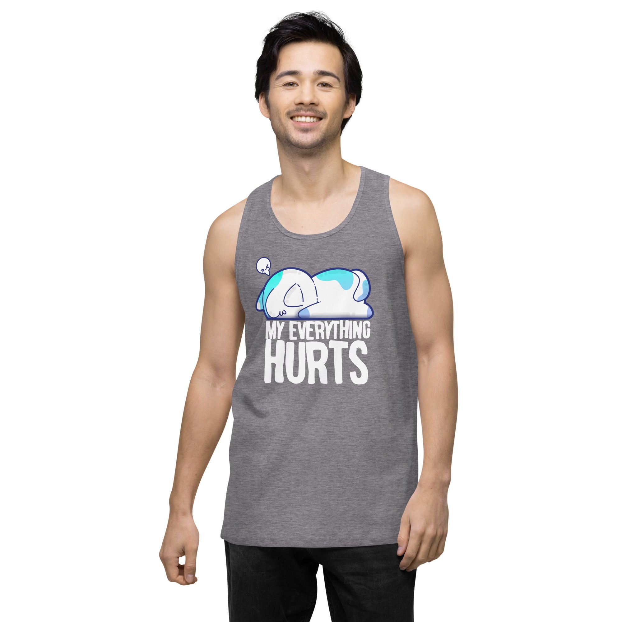 MY EVERYTHING HURTS - Modified Premium Tank Top - ChubbleGumLLC