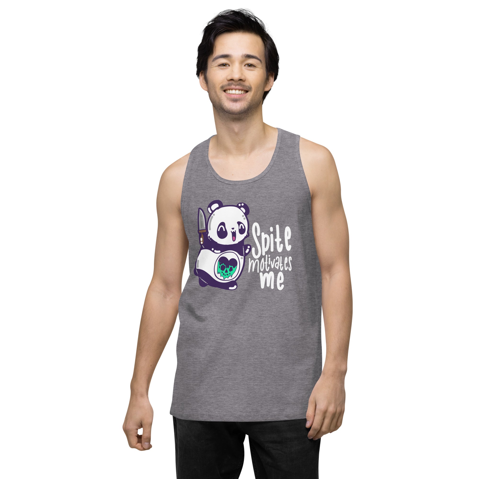 SPITE MOTIVATES ME - Modified Premium Tank Top - ChubbleGumLLC