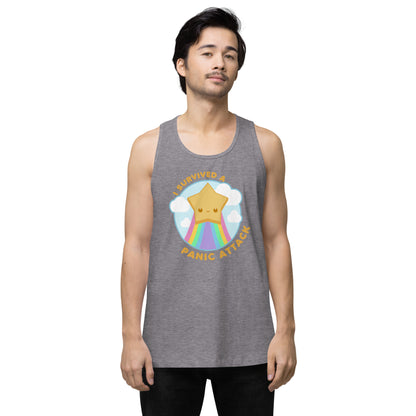 I SURVIVED A PANIC ATTACK - Premium Tank Top - ChubbleGumLLC