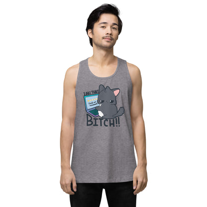 100 % THAT BITCH - Premium Tank Top - ChubbleGumLLC