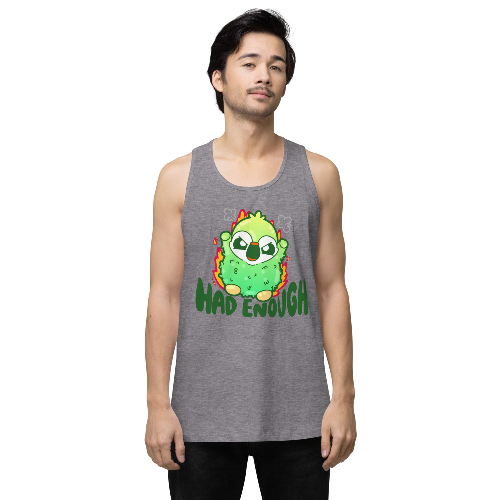 HAD ENOUGH - Premium Tank Top - ChubbleGumLLC