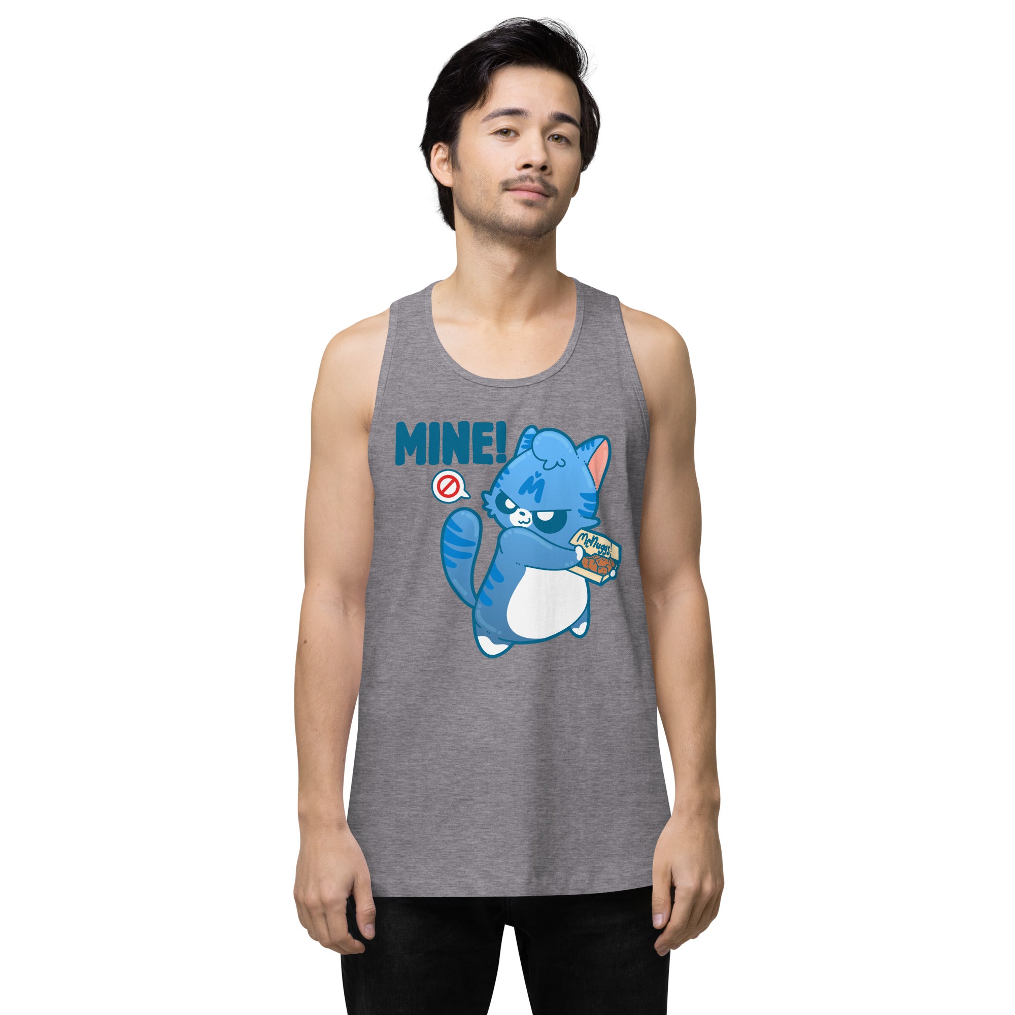 MINE - Premium Tank Top - ChubbleGumLLC