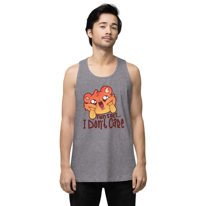 FUN FACT I DONT CARE - Premium Tank Top - ChubbleGumLLC