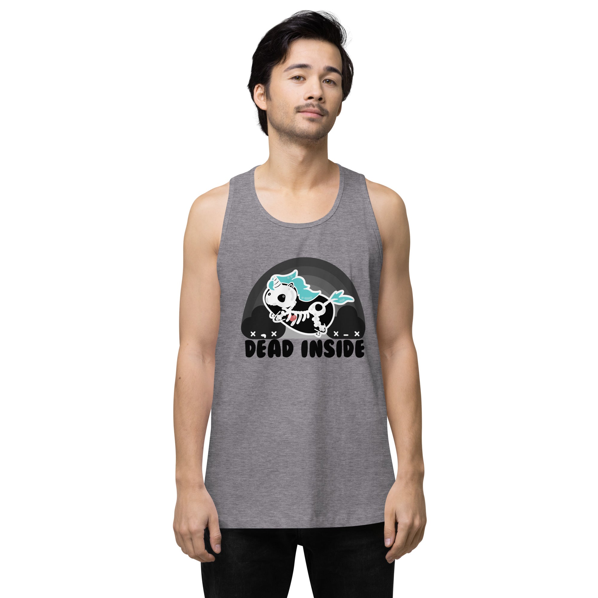 DEAD INSIDE - Premium Tank Top - ChubbleGumLLC