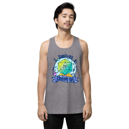 I SURVIVED A CRITICAL HIT - Tank Top - ChubbleGumLLC