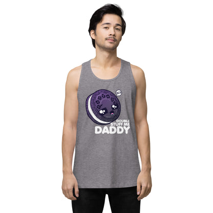 DOUBLE STUFF ME DADDY - Tank Top - ChubbleGumLLC