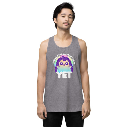 I DIDNT STAB ANYONE TODAY YET - Modified Premium Tank Top - ChubbleGumLLC