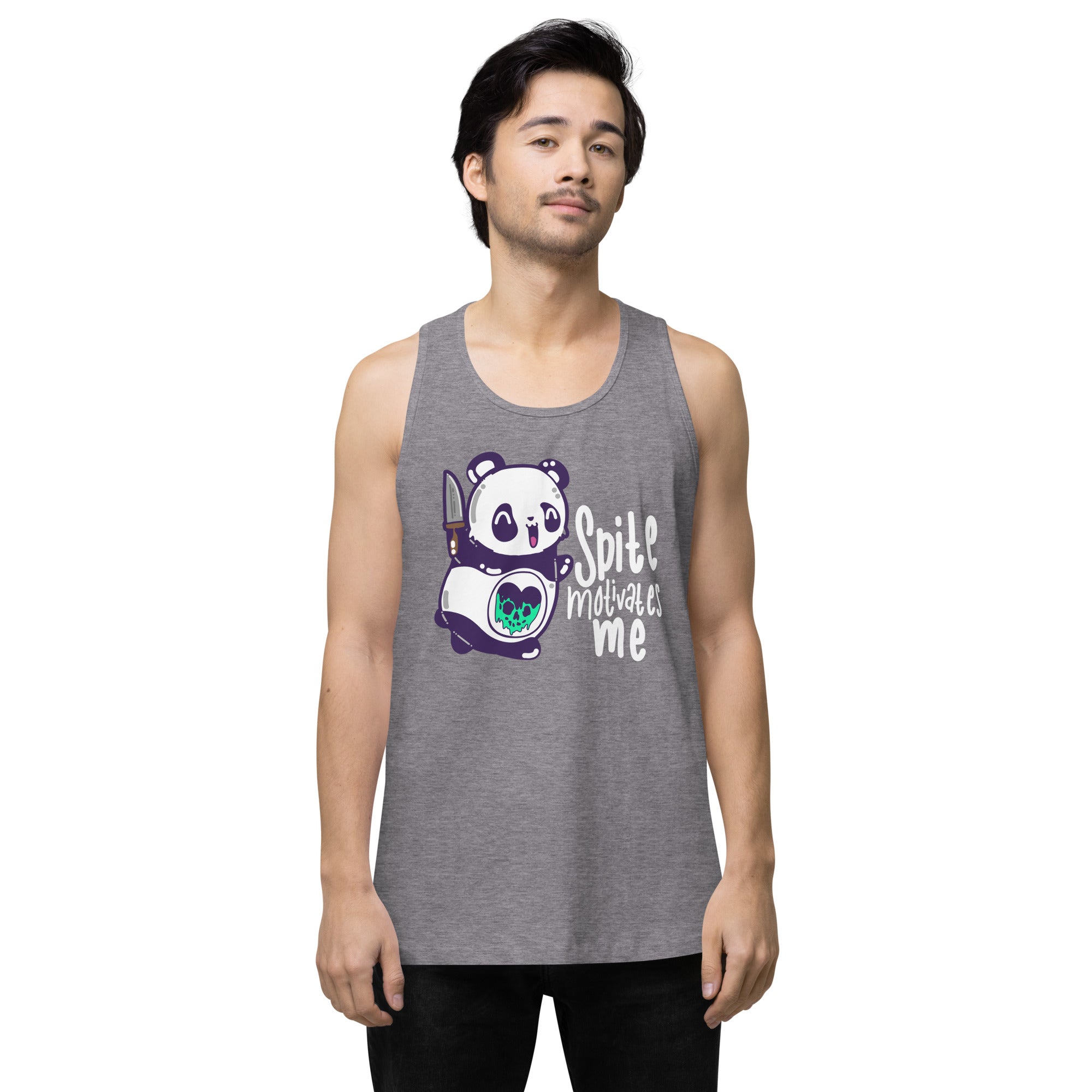 SPITE MOTIVATES ME - Modified Premium Tank Top - ChubbleGumLLC