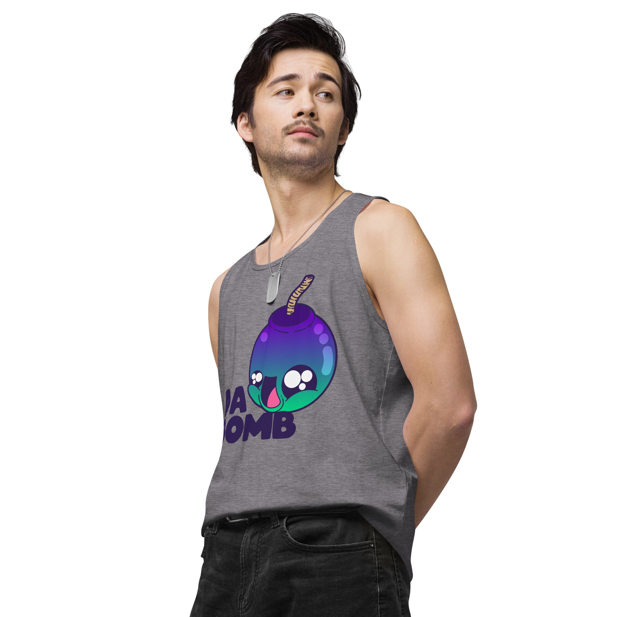 DA BOMB - Premium Tank Top - ChubbleGumLLC