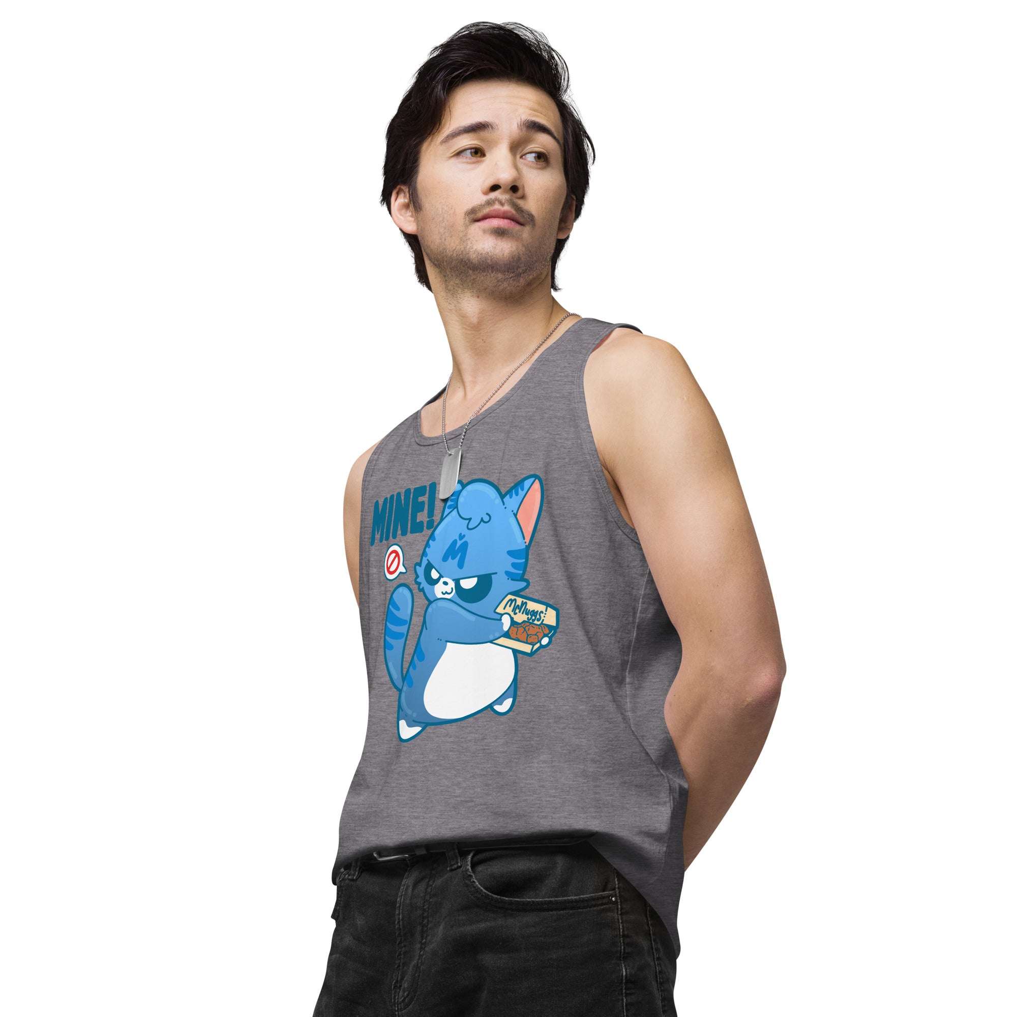 MINE - Premium Tank Top - ChubbleGumLLC