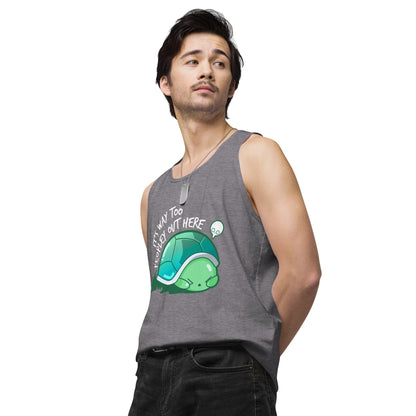 WAY TOO PEOPLEY - Modded Premium Tank Top - ChubbleGumLLC