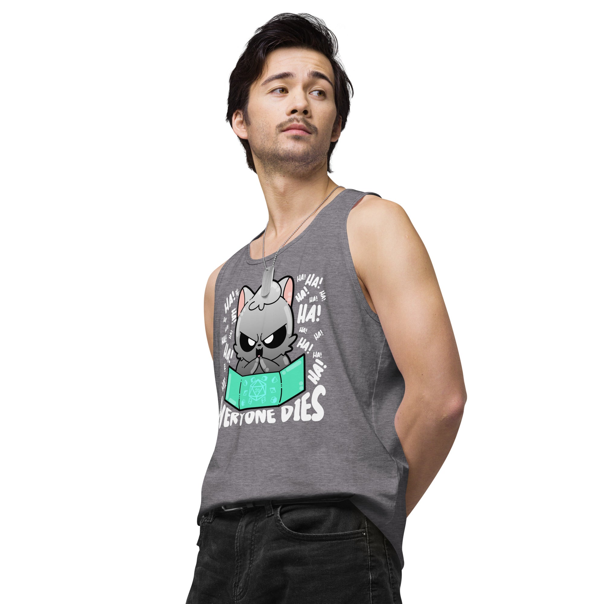 EVERYONE DIES - Tank Top - ChubbleGumLLC