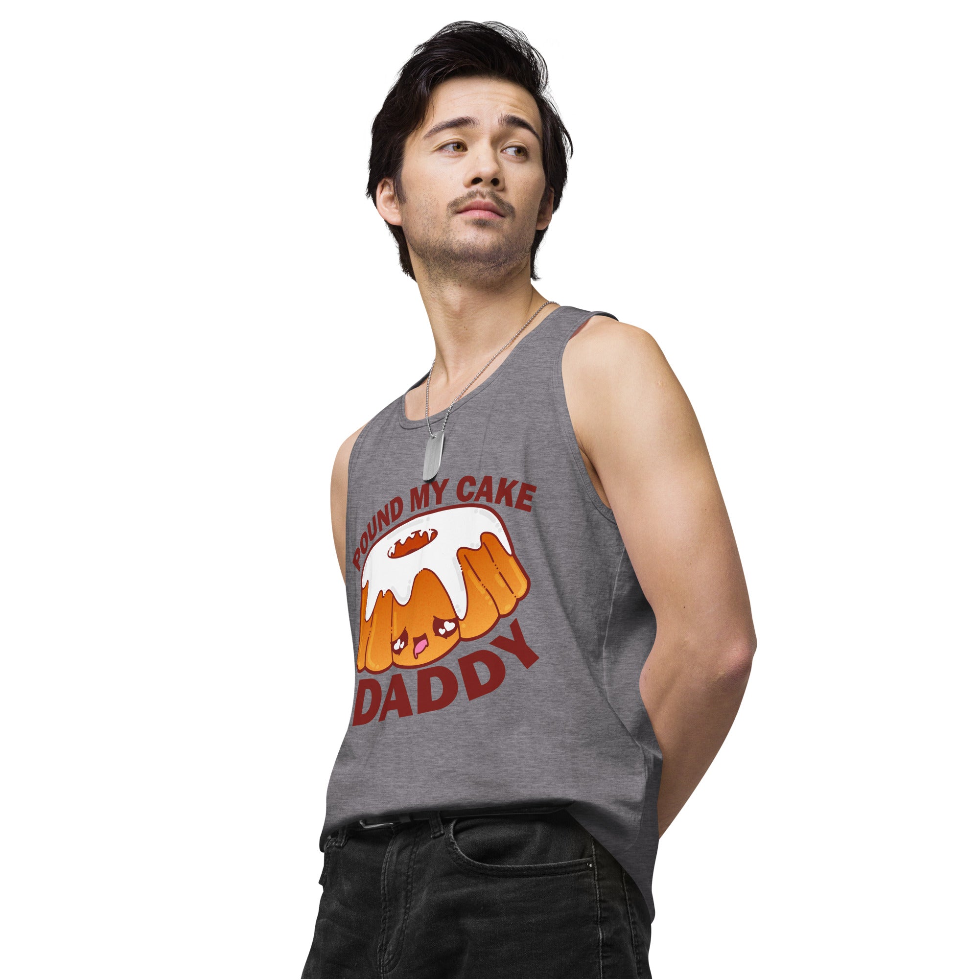 POUND MY CAKE DADDY - Tank Top - ChubbleGumLLC