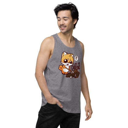 I JUST LOVE GARDENING - Premium Tank Top - ChubbleGumLLC