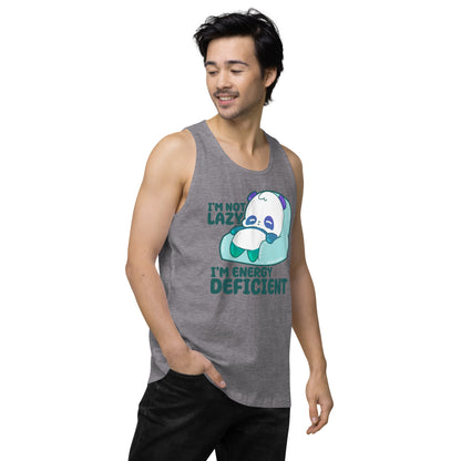 IM NOT LAZY - Premium Tank Top - ChubbleGumLLC