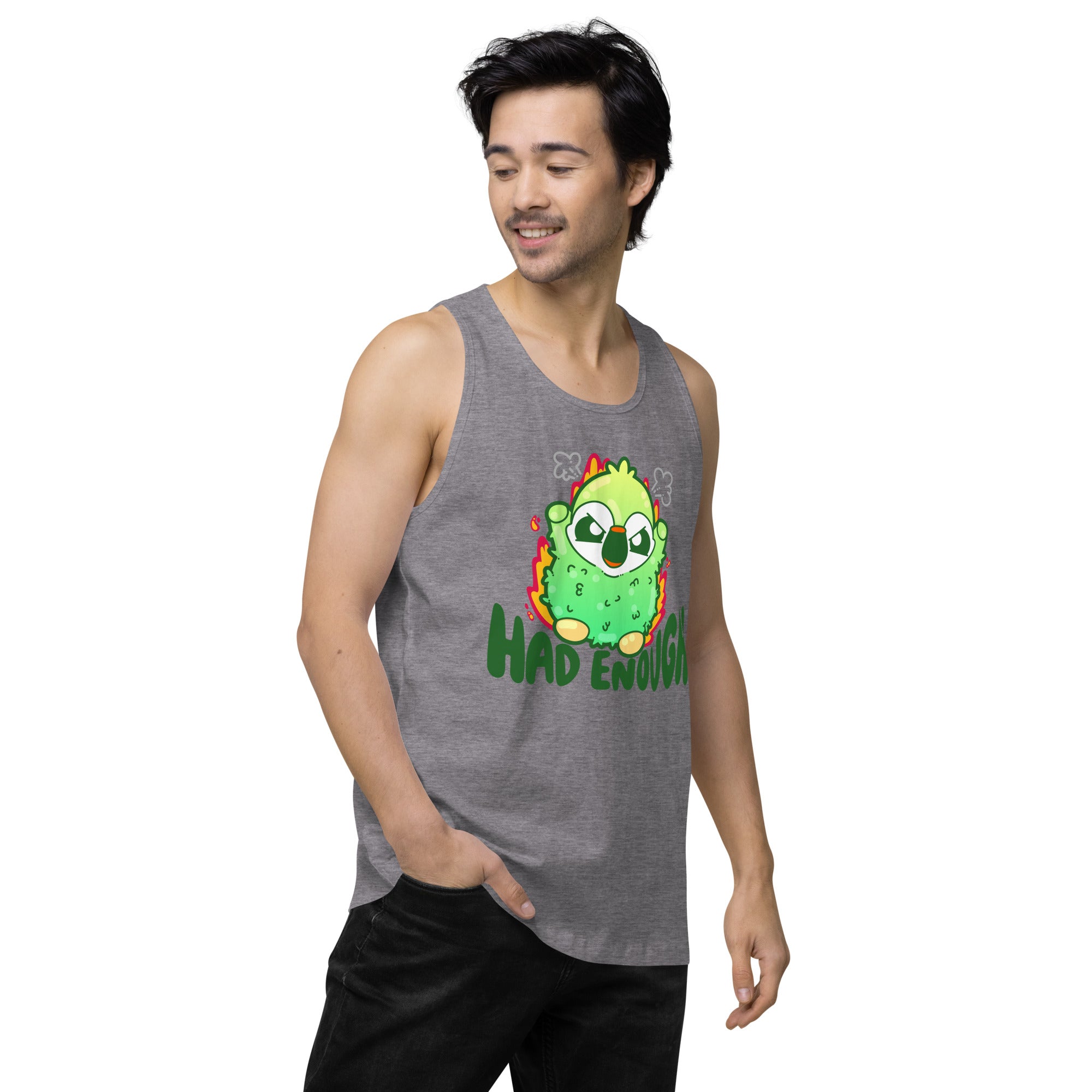 HAD ENOUGH - Premium Tank Top - ChubbleGumLLC