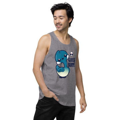 GOOSE BUMPS - Premium Tank Top - ChubbleGumLLC