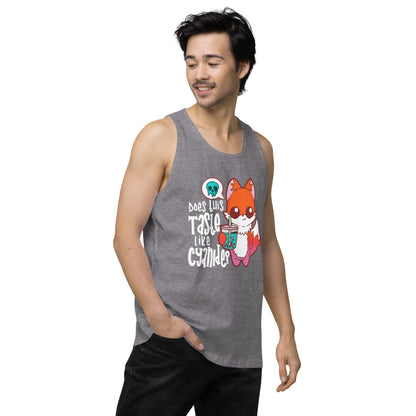 DOES THIS TASTE LIKE CYANIDE - Modded Premium Tank Top - ChubbleGumLLC