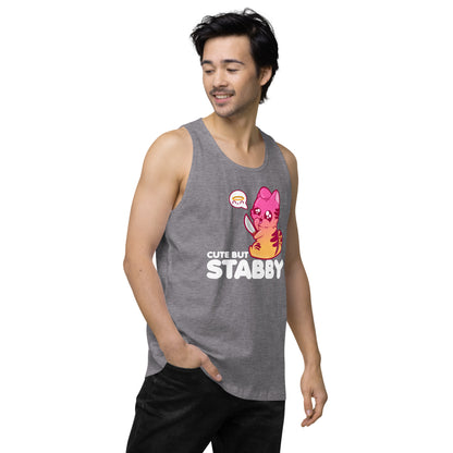 CUTE BUT STABBY - Modified Premium Tank Top - ChubbleGumLLC