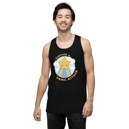 I SURVIVED A PANIC ATTACK - Premium Tank Top - ChubbleGumLLC