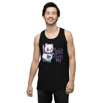 SPITE MOTIVATES ME - Premium Tank Top - ChubbleGumLLC