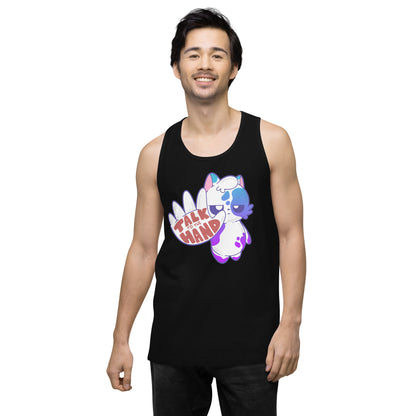 TALK TO THE HAND - Premium Tank Top - ChubbleGumLLC