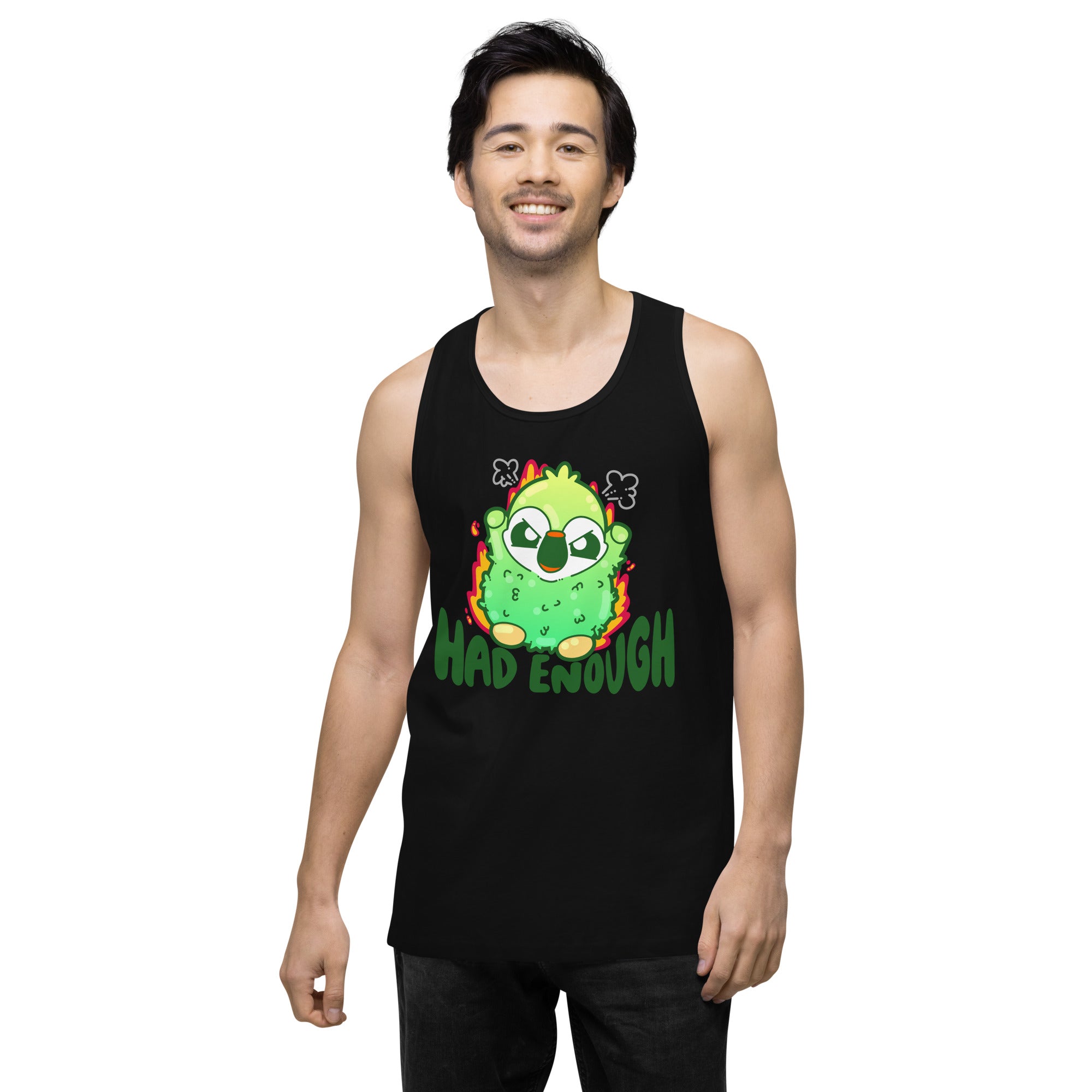 HAD ENOUGH - Premium Tank Top - ChubbleGumLLC