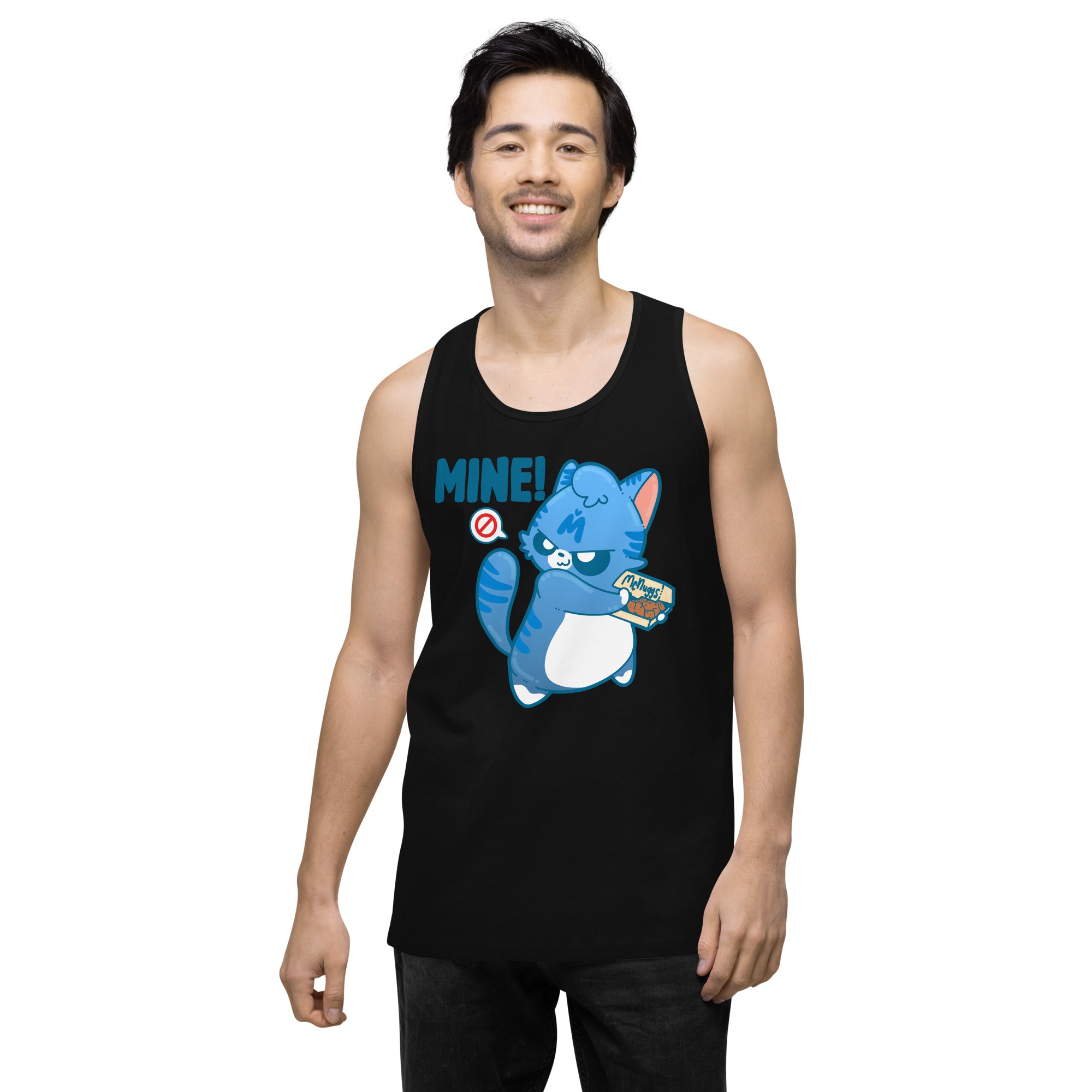 MINE - Premium Tank Top - ChubbleGumLLC