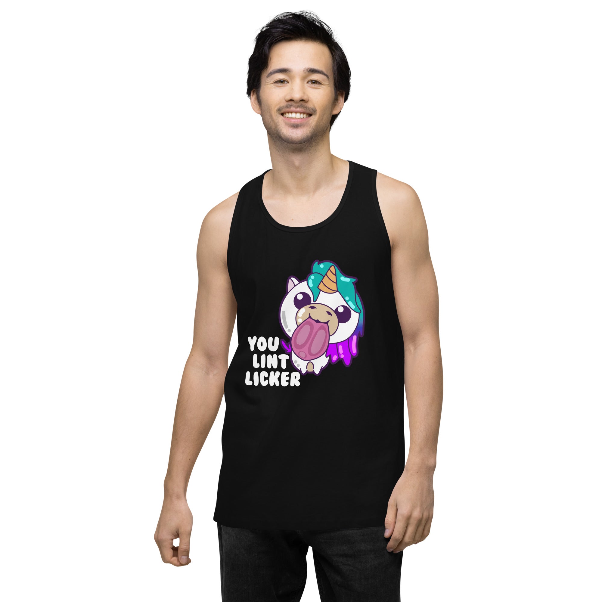 YOU LINT LICKER - Modded Premium Tank Top - ChubbleGumLLC