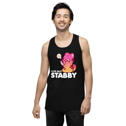 CUTE BUT STABBY - Modified Premium Tank Top - ChubbleGumLLC