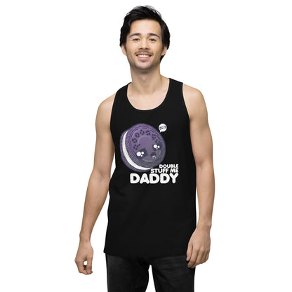 DOUBLE STUFF ME DADDY - Tank Top - ChubbleGumLLC