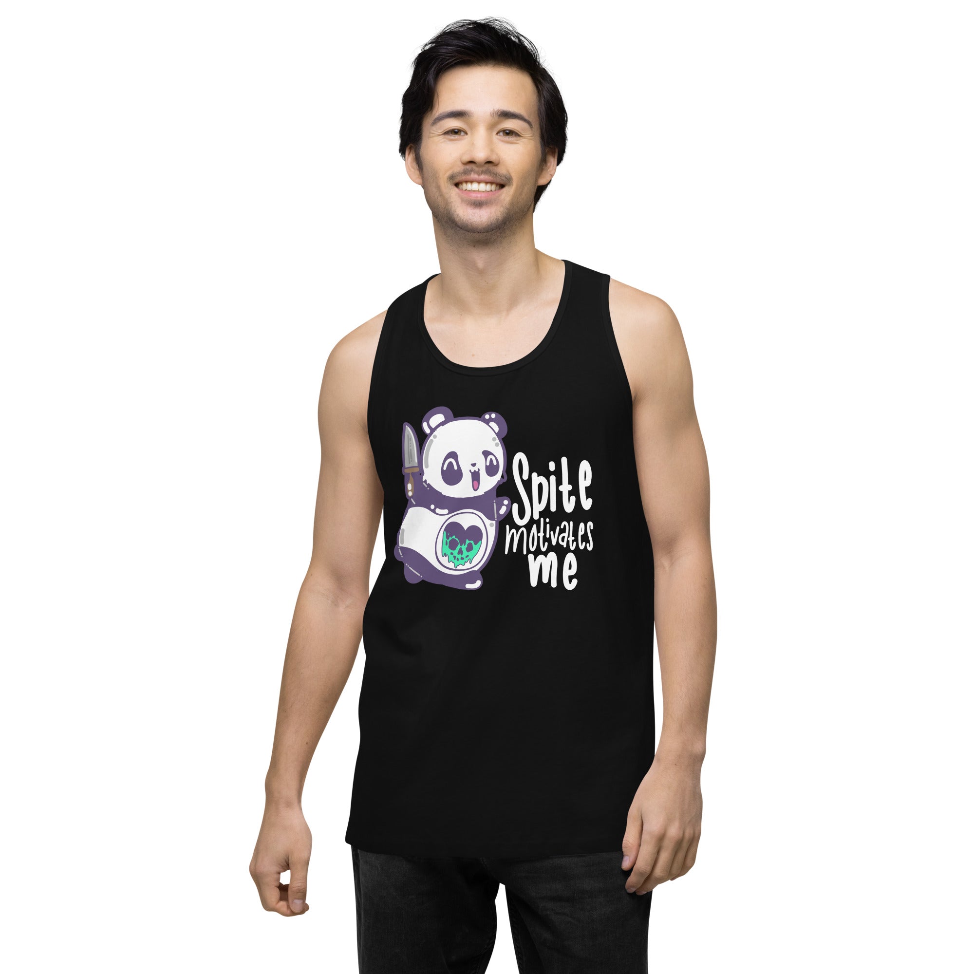 SPITE MOTIVATES ME - Modified Premium Tank Top - ChubbleGumLLC