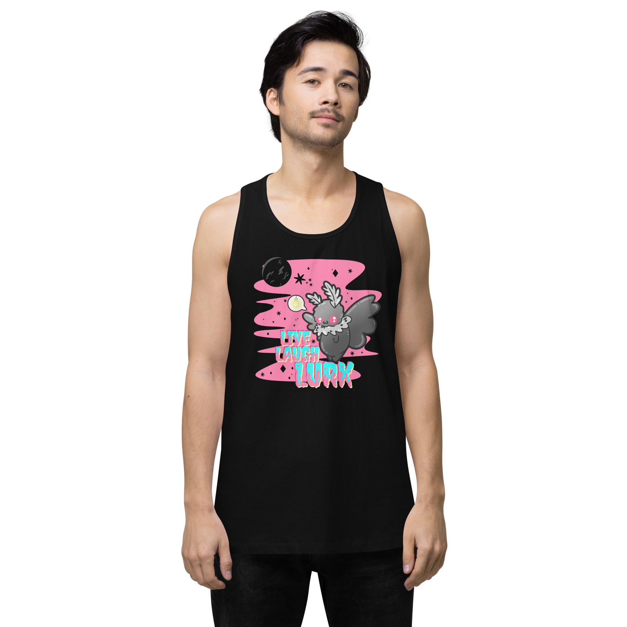 LIVE LAUGH LURK - Premium Tank Top - ChubbleGumLLC