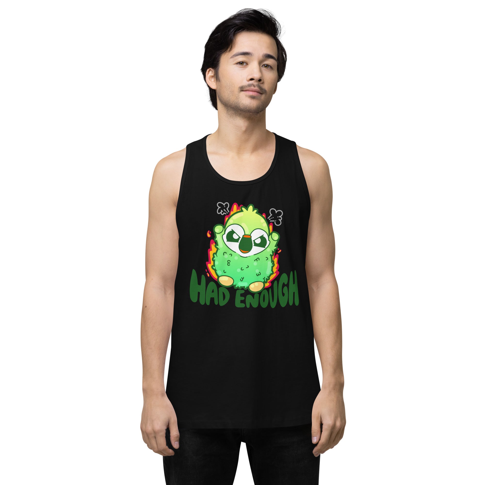 HAD ENOUGH - Premium Tank Top - ChubbleGumLLC