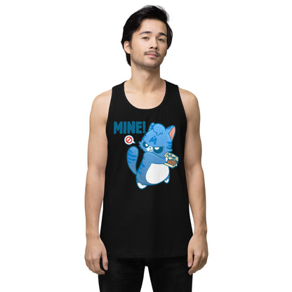 MINE - Premium Tank Top - ChubbleGumLLC