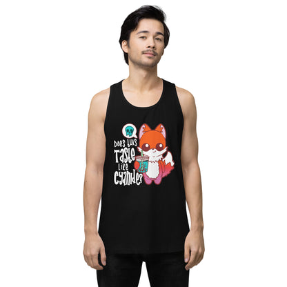 DOES THIS TASTE LIKE CYANIDE - Modded Premium Tank Top - ChubbleGumLLC