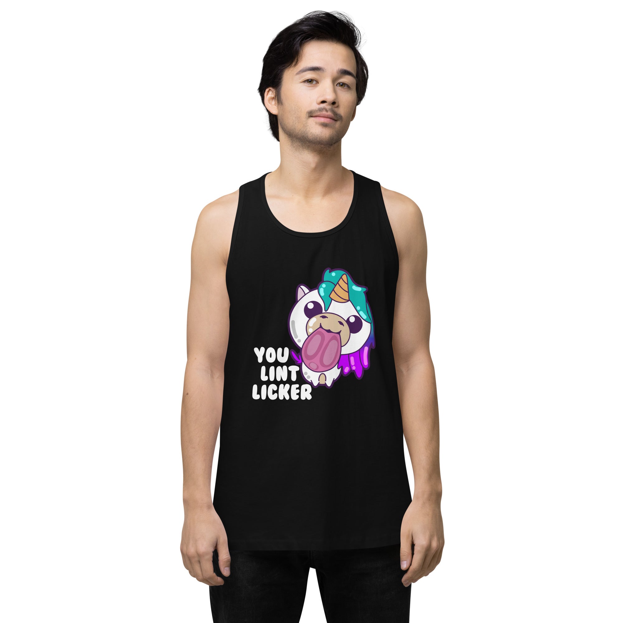 YOU LINT LICKER - Modded Premium Tank Top - ChubbleGumLLC