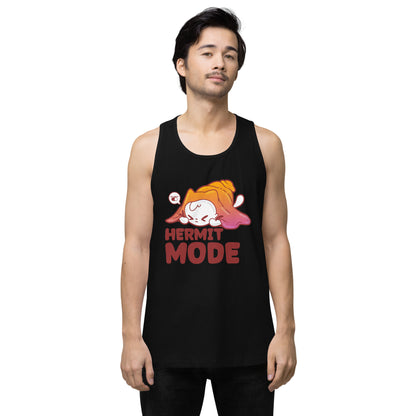 HERMIT MODE - Premium Tank Top - ChubbleGumLLC