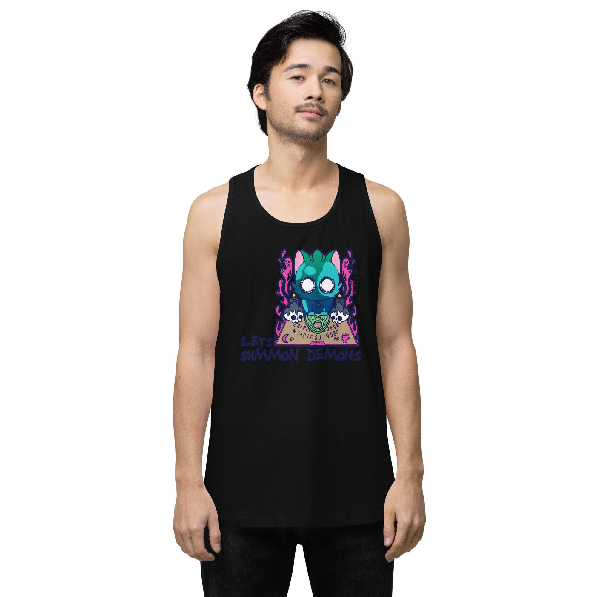 LETS SUMMON DEMONS - Premium Tank Top