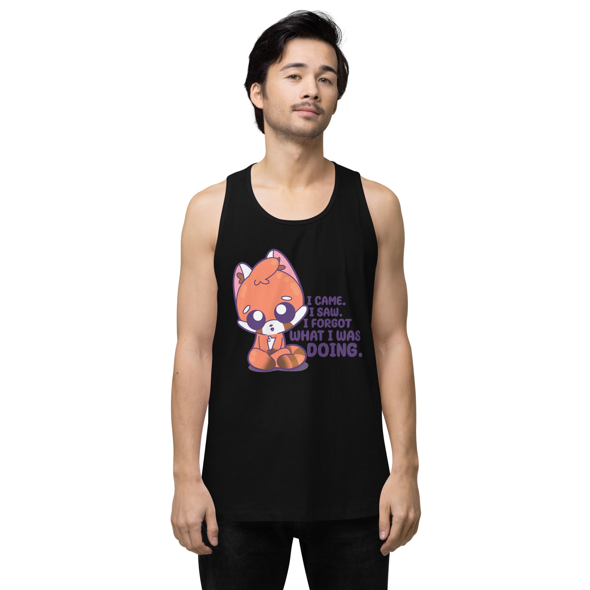 I CAME I SAW I FORGOT - Premium Tank Top