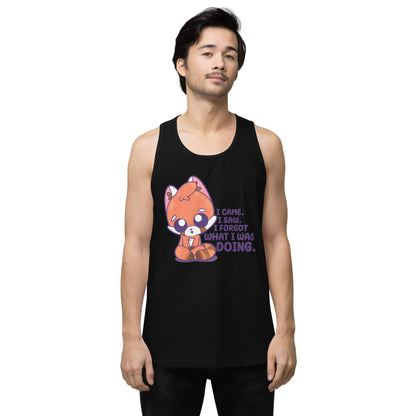 I CAME I SAW I FORGOT - Premium Tank Top