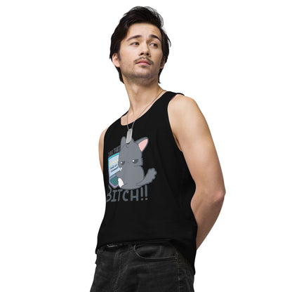 100 % THAT BITCH - Premium Tank Top - ChubbleGumLLC