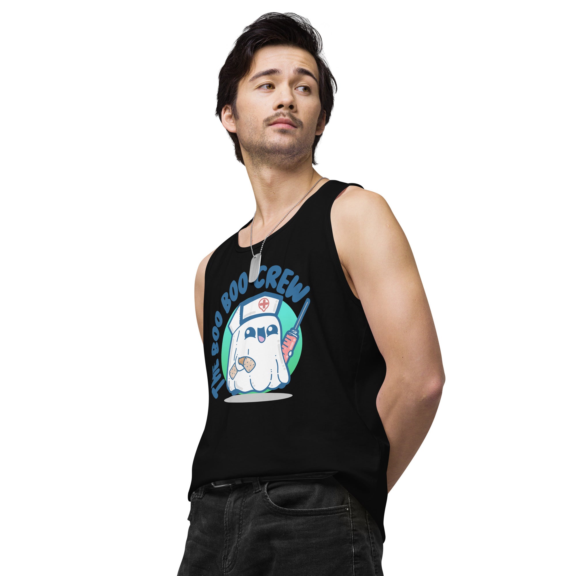 BOO-BOO CREW - Premium Tank Top - ChubbleGumLLC