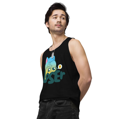 LOSER - Premium Tank Top - ChubbleGumLLC